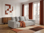 Voltaire - Canapé Droit Fixe 3 Places - Tissu Chiné