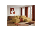 Voltaire - Canapé D'Angle Convertible Réversible Coffre - Tissu Chiné