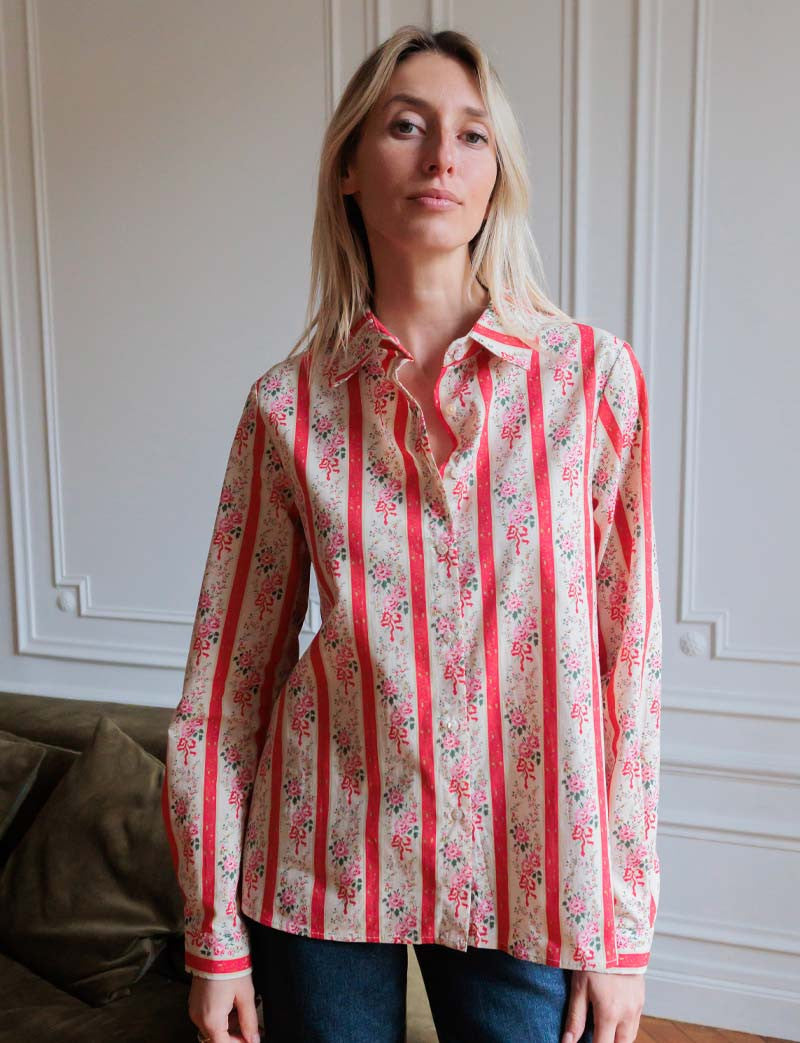 Chemise Fleurie Rosel