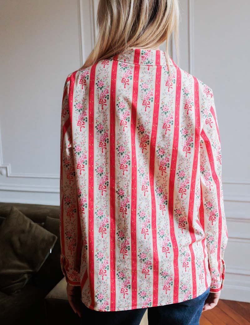 Chemise Fleurie Rosel