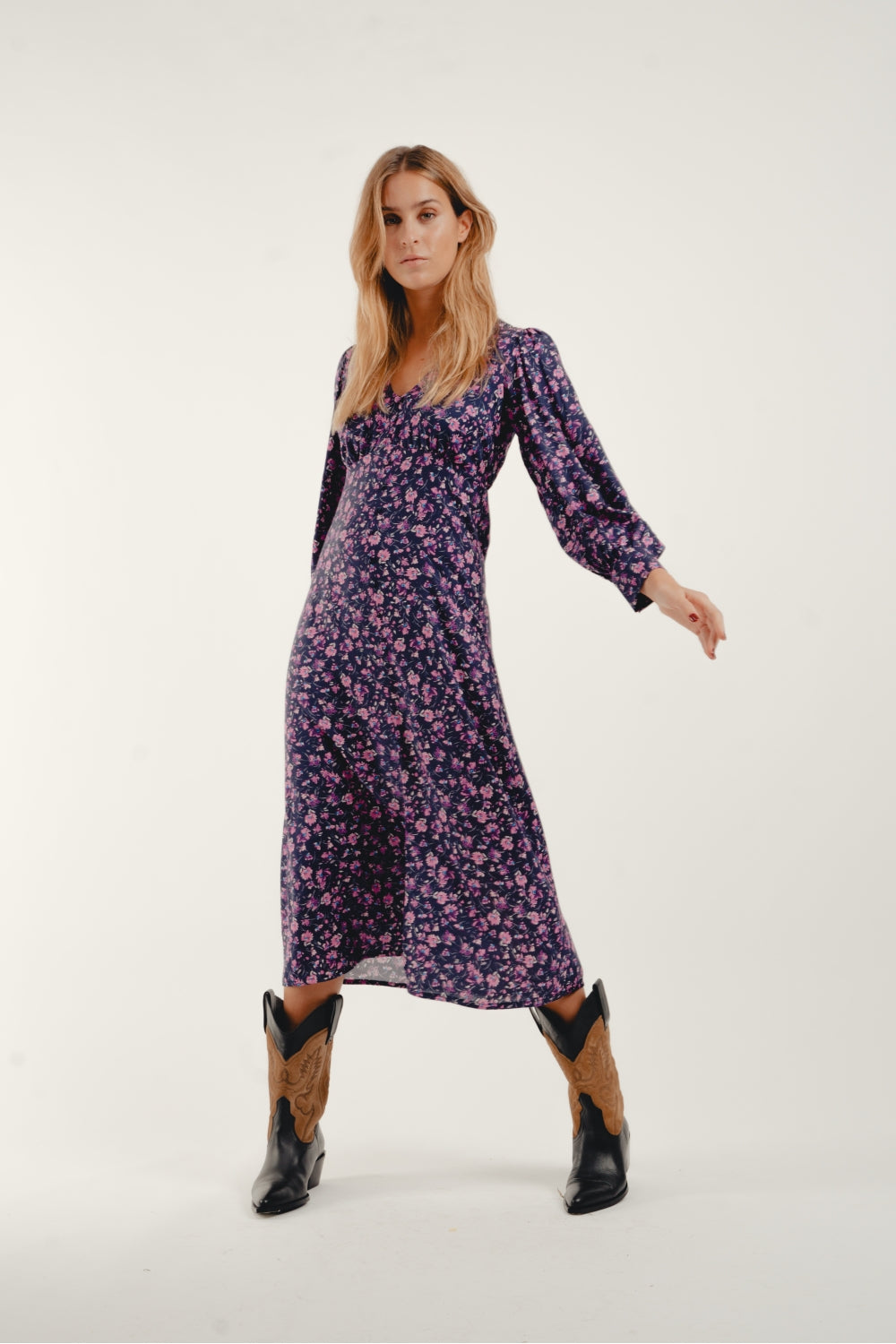 El vestido Chrissie malva