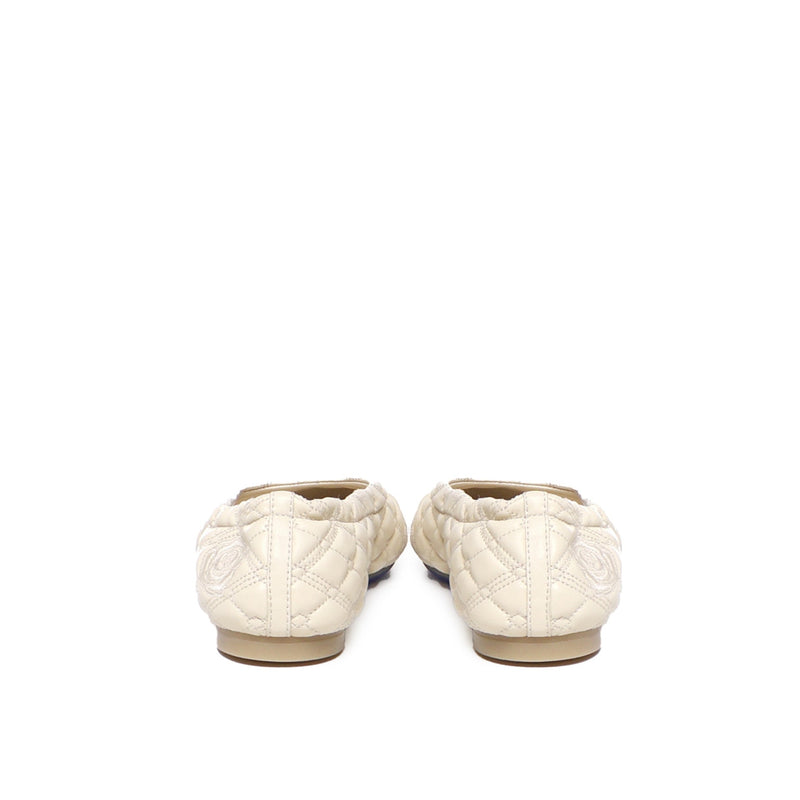 Ballerines - Burberry Sadler Leather - Cream