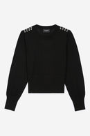 The Kooples - Sweater 100% Merino Black - Woman