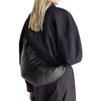 Lemaire - Bolso mediano The Croissant - Mujeres - Negro