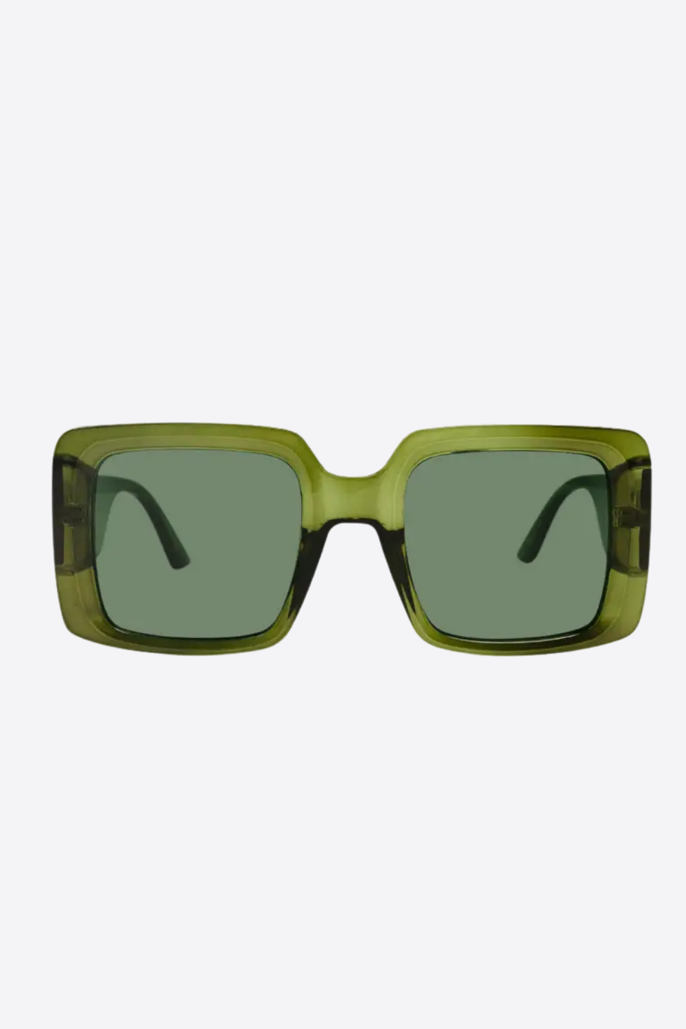 Lunettes De Soleil - Cristal Kaki - Femme