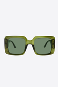 Lunettes De Soleil - Cristal Kaki - Femme