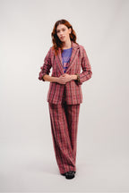 Pantalones a cuadros rosas The Neil