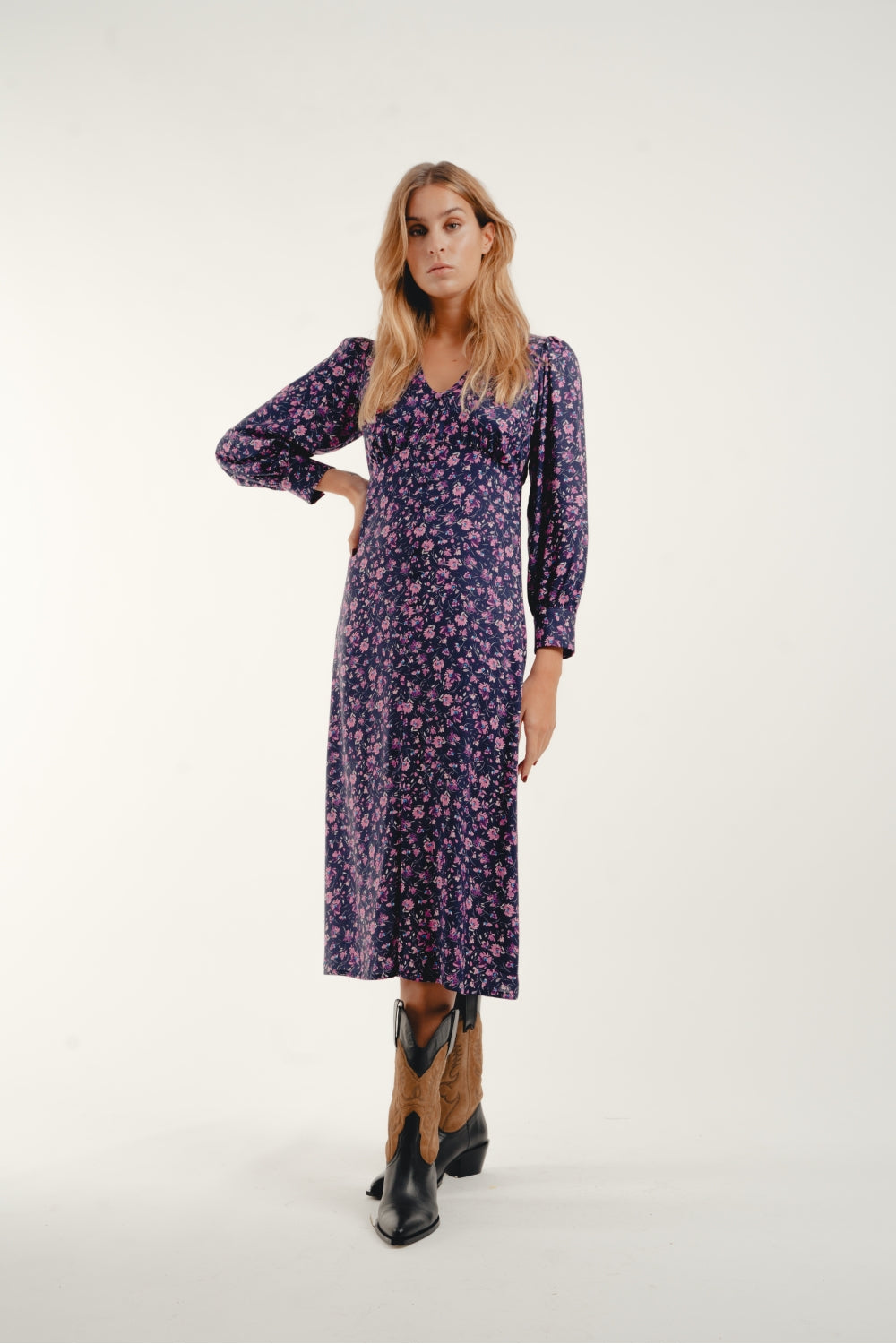 El vestido Chrissie malva