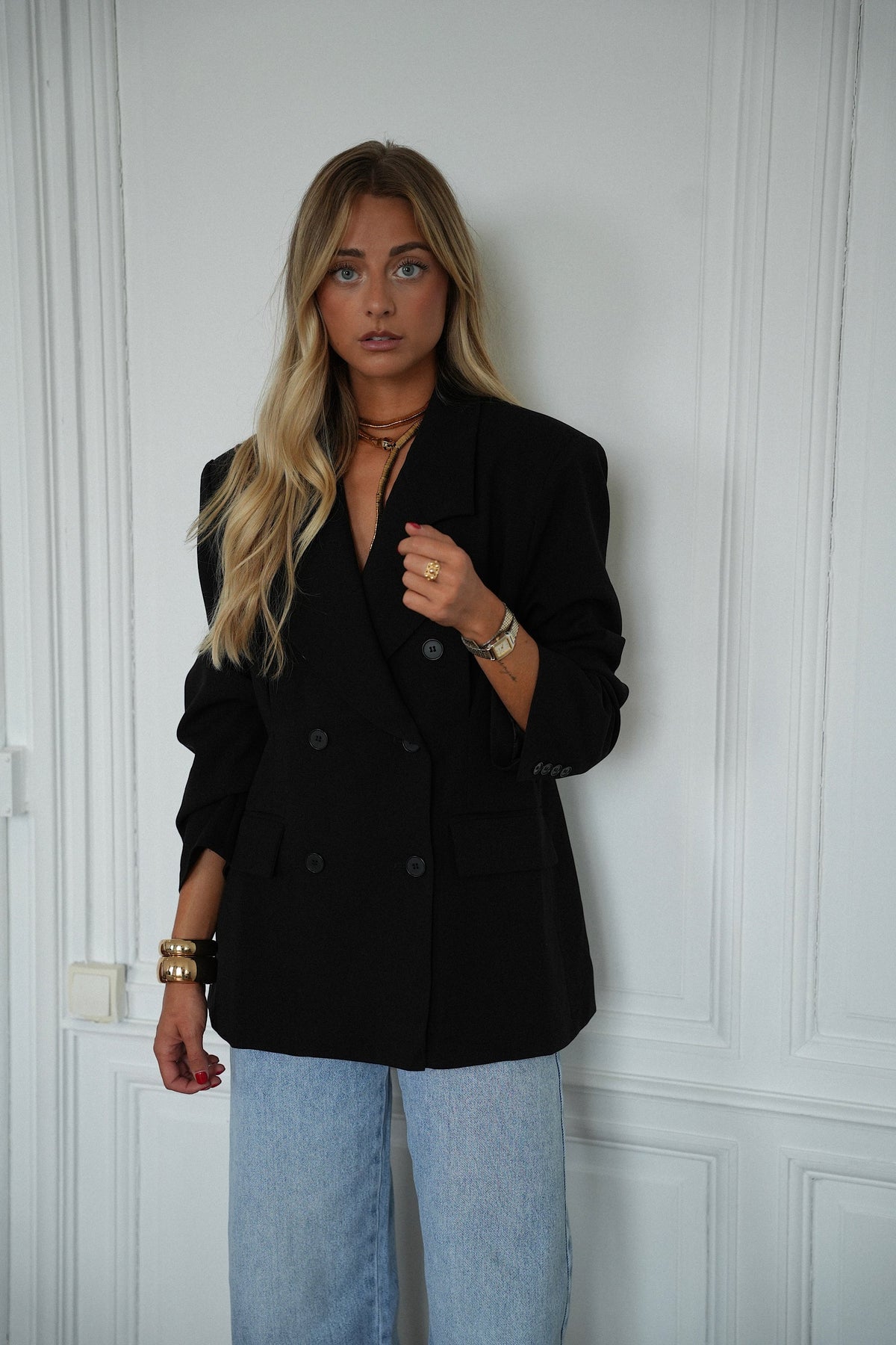 Blazer Avvitato - Laetitia Nero