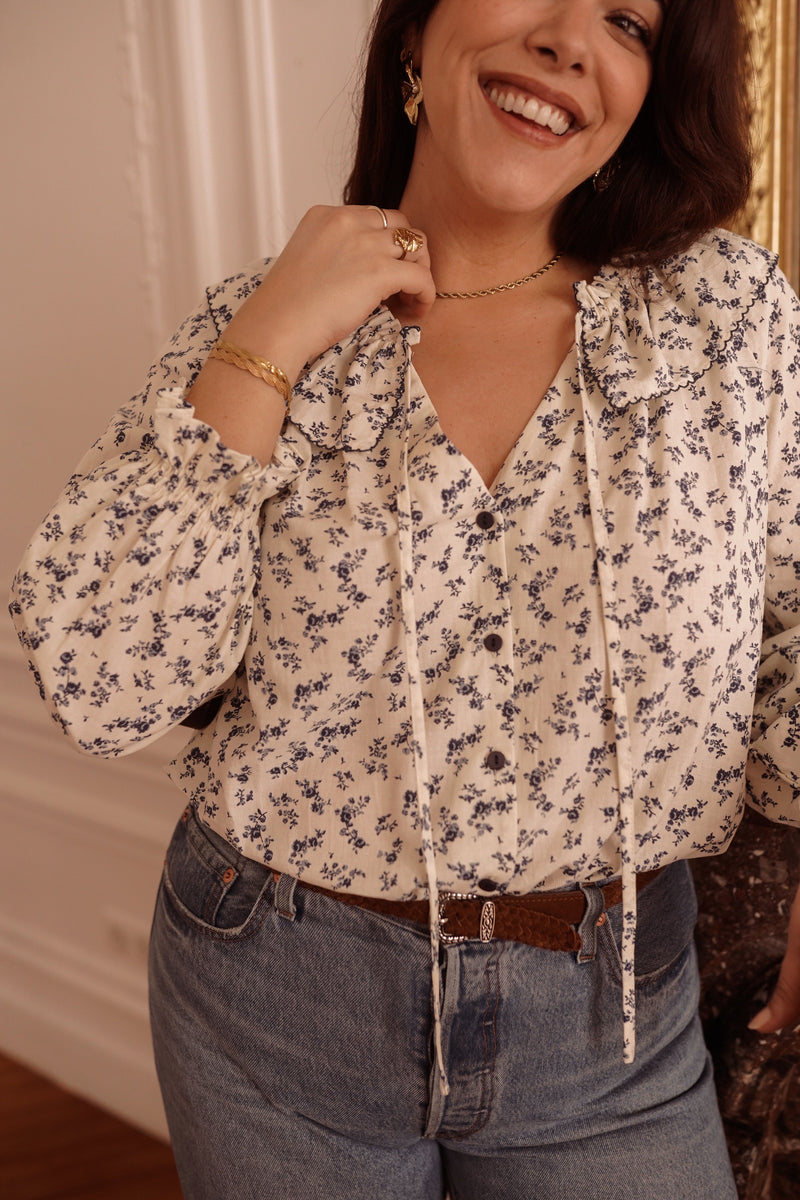Blouse Valère - Blanc