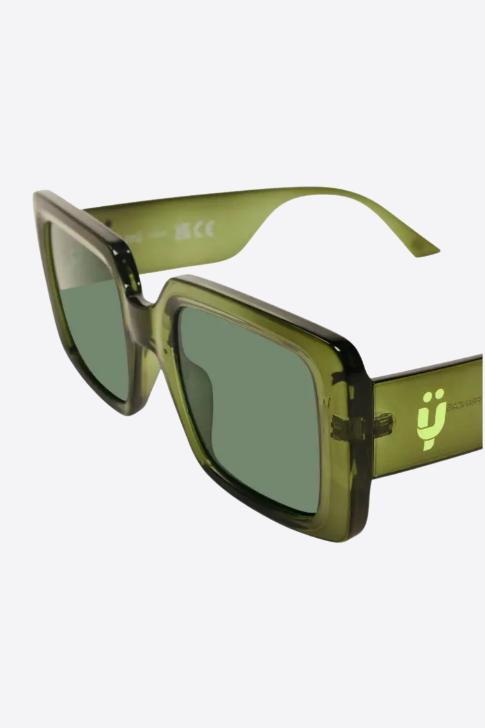 Lunettes De Soleil - Cristal Kaki - Femme
