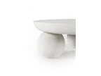 Aline - Table Basse D.90 Cm - Pieds Ronds