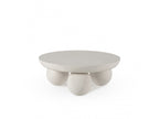 Aline - Table Basse D.90 Cm - Pieds Ronds