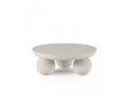 Aline - Table Basse D.90 Cm - Pieds Ronds