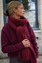 Ellie scarf Burgundy