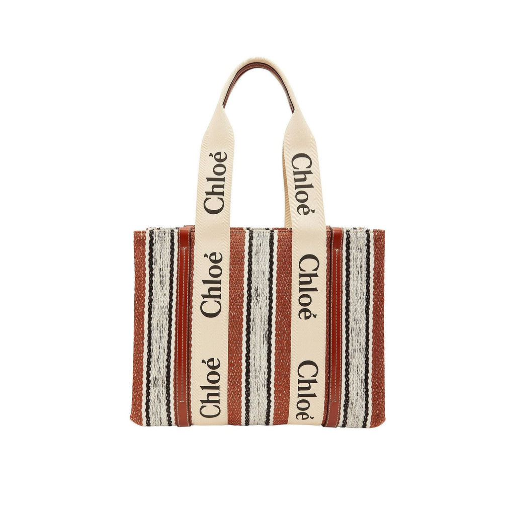 Chloe - Medium Woody Tote Bag - Women - Brown