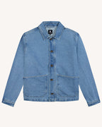 Veste En Coton Denim Clair