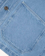 Veste En Coton Denim Clair