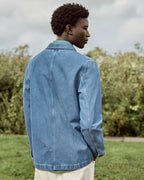 Veste En Coton Denim Clair