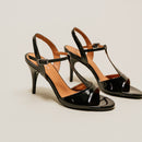 Jonak - Belier Patent Leather Sandals - Black