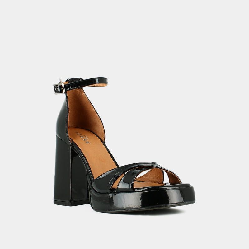 Jonak - Berangere Sandals Patent Leather - Black