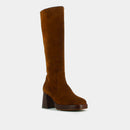 Jonak - Bottes Betina Croute  - Cognac