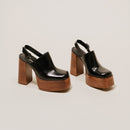 Jonak - Betsy Mules Piel - Negro