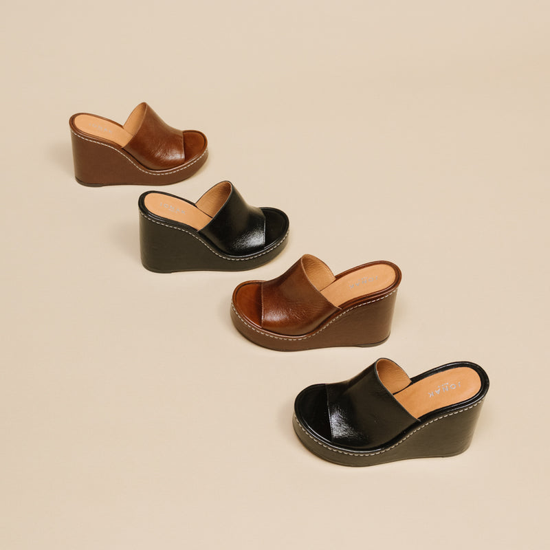 Jonak - sandals Beverly Cuir Vieilli - Black
