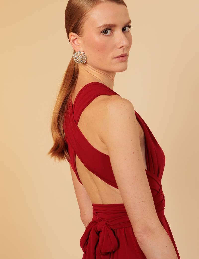Combinaison Bordeaux Gabriella