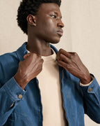 Blouson Coton Bleu Marine