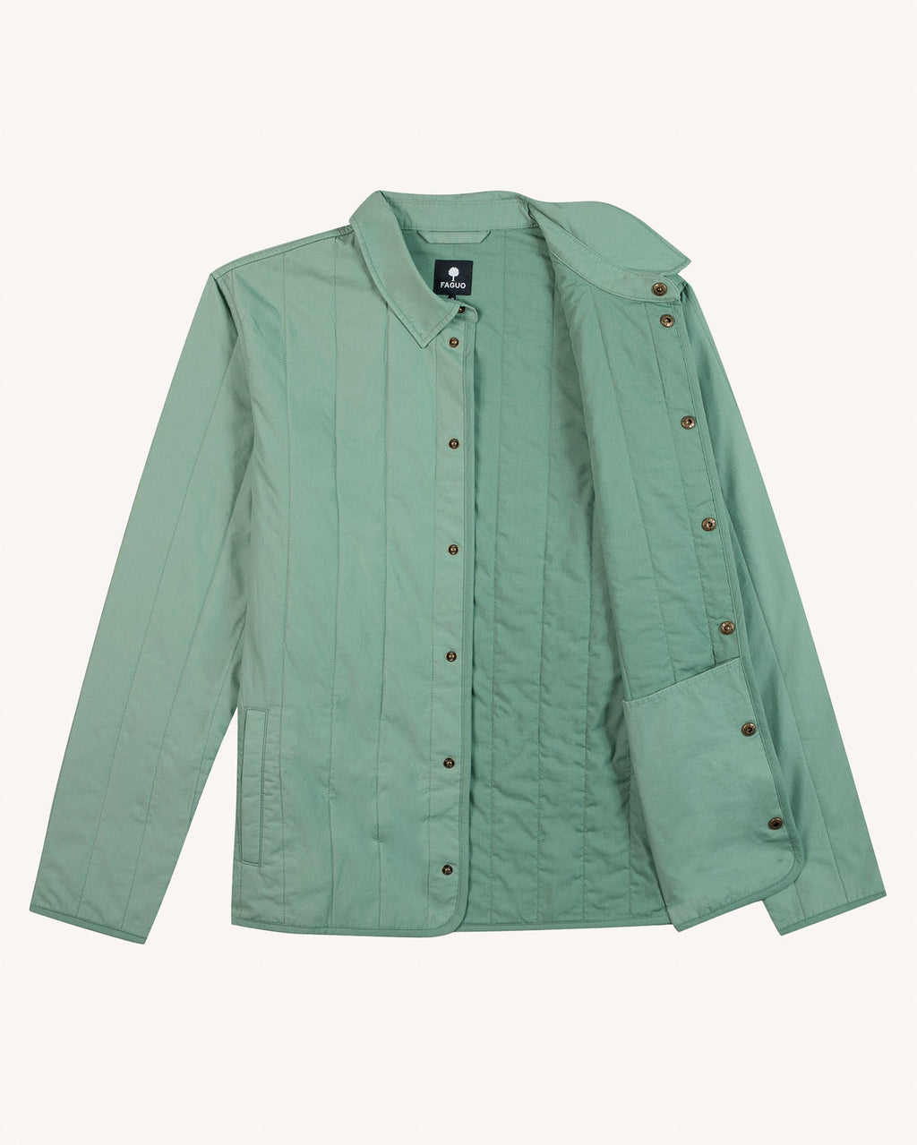 Water Green Cotton Jacket