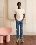 Jean Slim Denim Clair Coton Recyclé