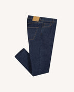 Raw Denim Slim Jeans In Recycled Cotton