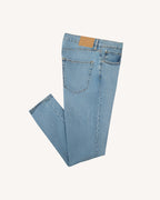 Jean Tapered Denim Clair Coton Recyclé