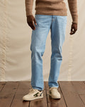 Jean Tapered Denim Clair Coton Recyclé