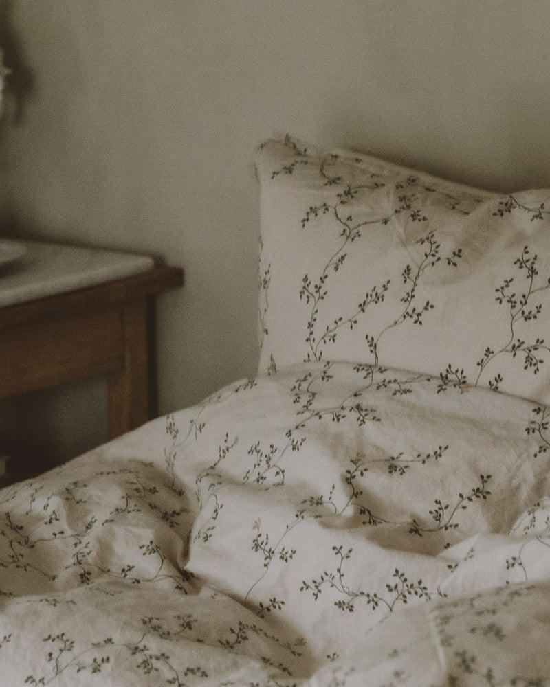 Percale Pillowcase - Botanique