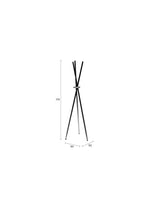 Darwin - Coat Rack - Steel - Satin/Silver