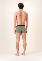 Boxer Marius Raquettes En Coton - Jaune Anis
