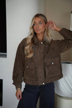 Rebeca Chocolat - Suede Jacket