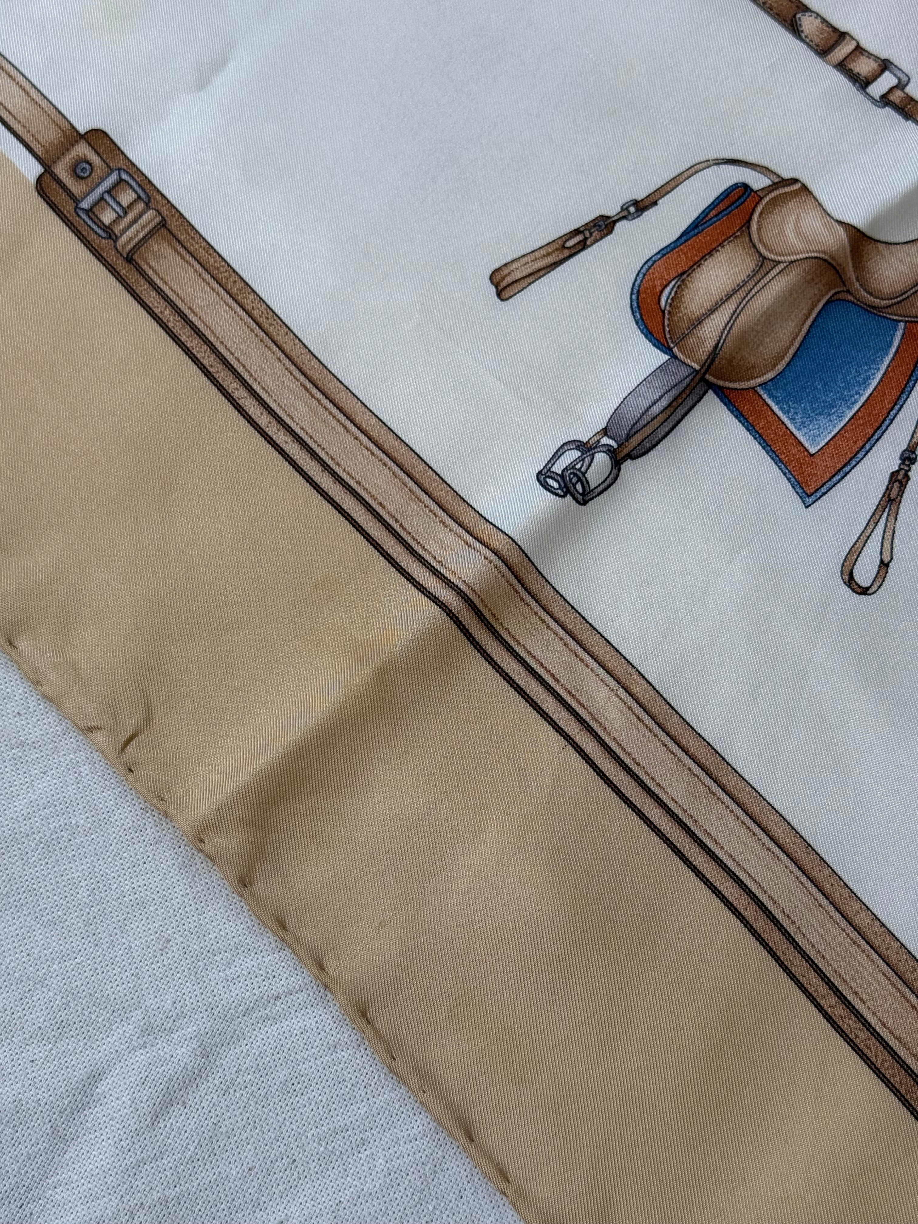 Céline Scarf – Equestrian Theme And Ribbons