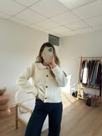 Gloria Cardigan Ecru