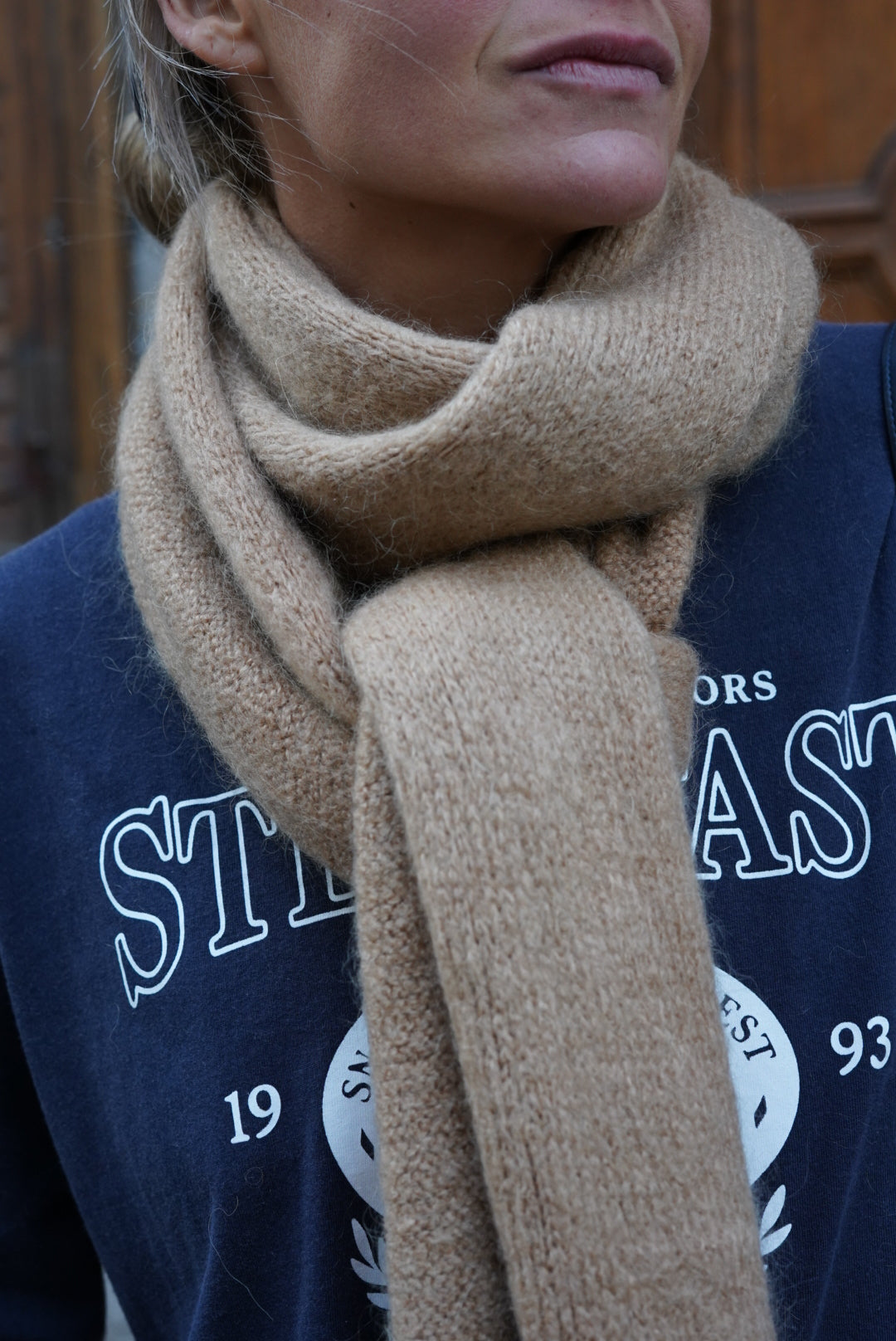 Ellie Camel Scarf