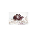 Aimée Ankle Boots - Burgundy Leather - Girls