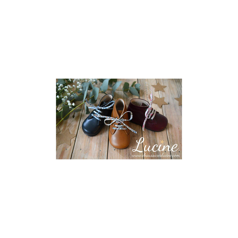 Aimée Ankle Boots - Burgundy Leather - Girls