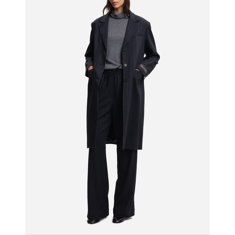 Manteau Tom Navy Stripes