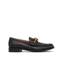 Mocassins - Valentino Garavani V-Logo Moon Leather - Black