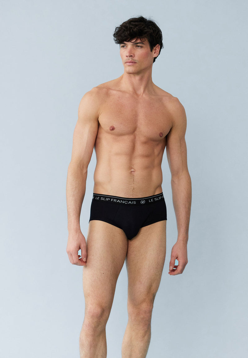 Six Pack Slip Intrepide - Marine Noir Bleu Jean