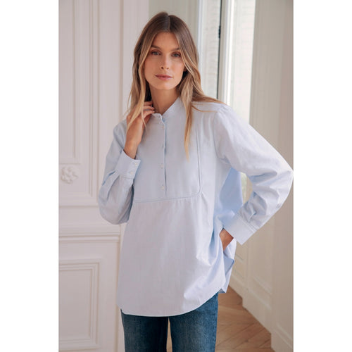 Blusa Le Dahl - Azul claro - Mujer