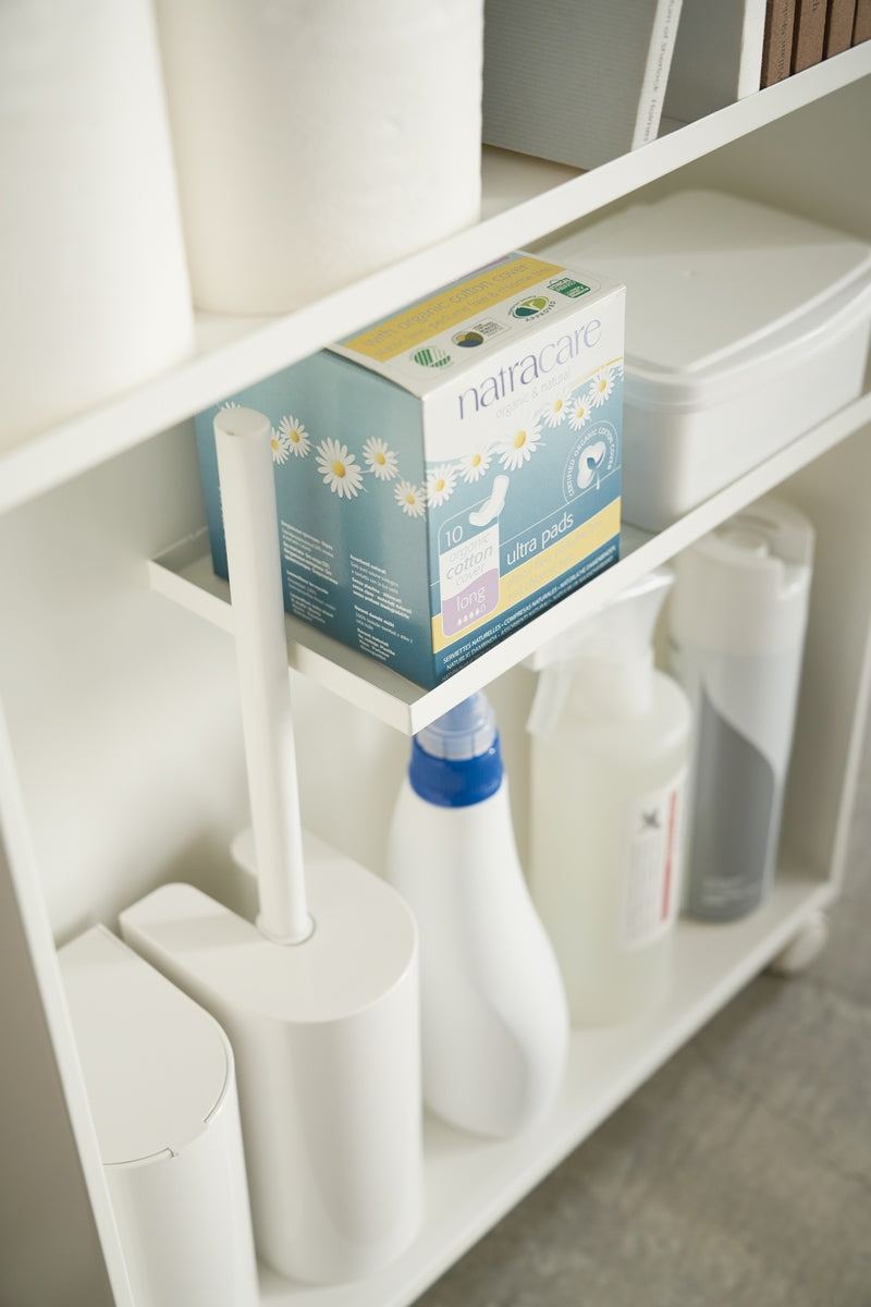 Carrito de Almacenamiento - Tower - Blanco