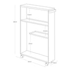 Carrito de Almacenamiento - Tower - Blanco